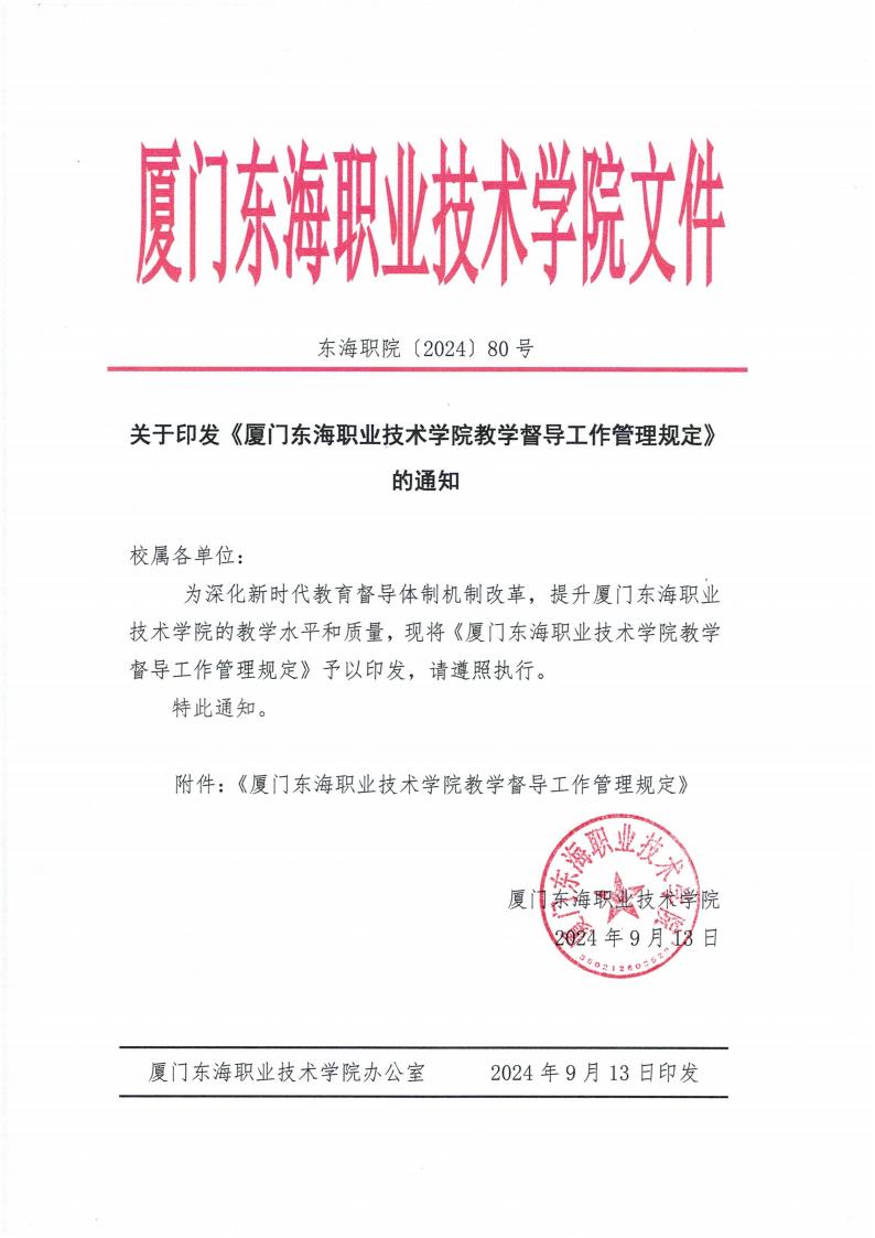 东海职院〔2024〕80号 关于印发《必赢国际437官网版教学督导工作管理规定》的通知_00.jpg